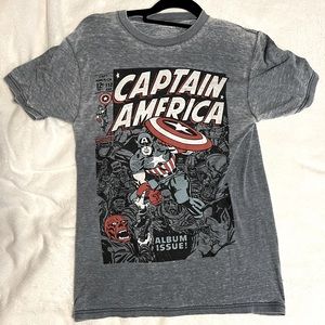 Vintage Captain America Comic Cover T-Shirt